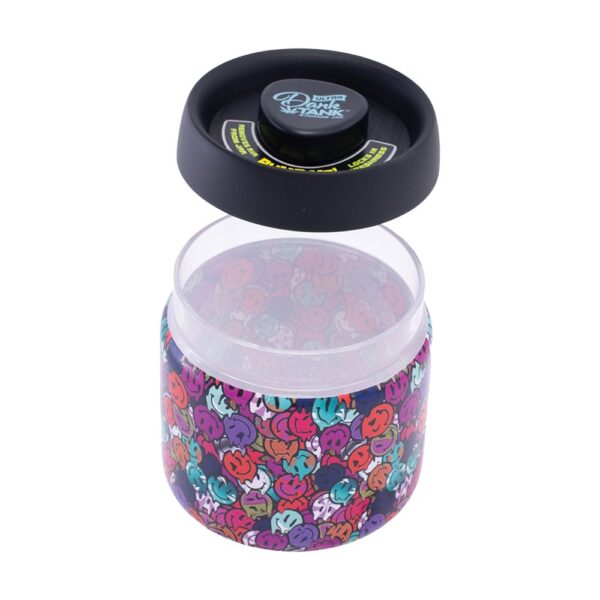 Fujima Dank Tank Vacuum Glass Jar - 4.2" / Melty Smiley - Image 2