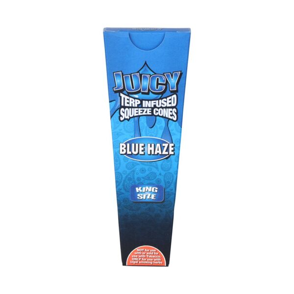 Juicy Terp Infused Squeeze Pre-Rolled Cones | Blue Haze | 30pk Display - Image 3