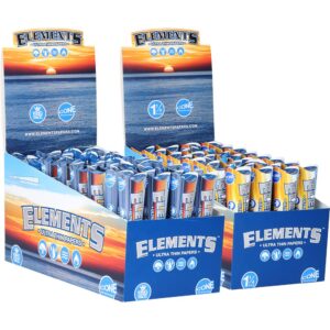 Elements Ultra Thin Pre-Rolled Cones | 32pk Display