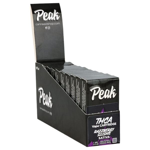 Peak THCA Vape Cartridge | 1mL | 10ct Display - Image 12