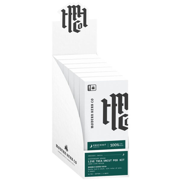 Modern Herb Co Live Uncut THCA Pod Starter Kit - 1g | 6CT DISPLAY - Image 11