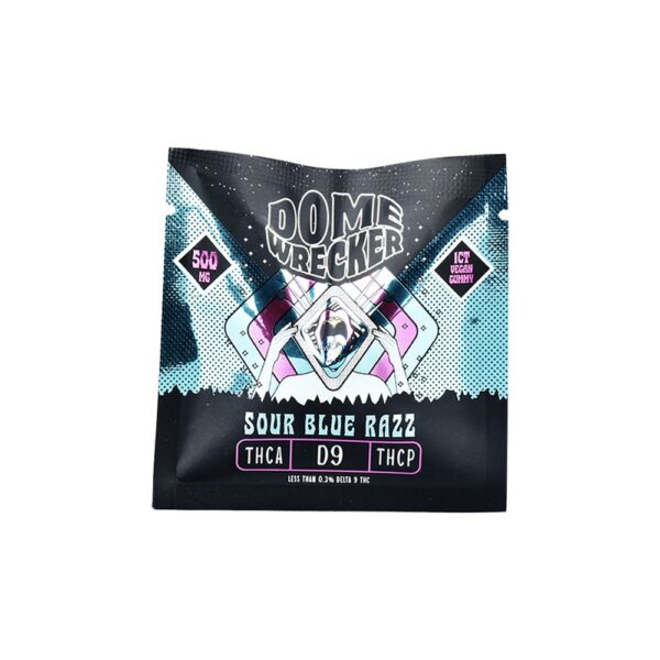 HiXotic Dome Wrecker D9+THCA+THCP Vegan Gummy | 500mg | 20pk Display - Image 8