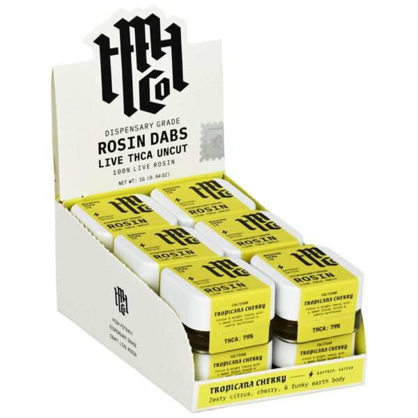 Modern Herb Co Dispensary Grade Live Rosin THCA Uncut Dabs | 1g | 12ct Display - Image 2