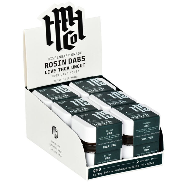 Modern Herb Co Dispensary Grade Live Rosin THCA Uncut Dabs | 1g | 12ct Display - Image 7