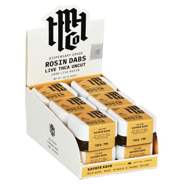 Modern Herb Co Dispensary Grade Live Rosin THCA Uncut Dabs | 1g | 12ct Display - Image 4
