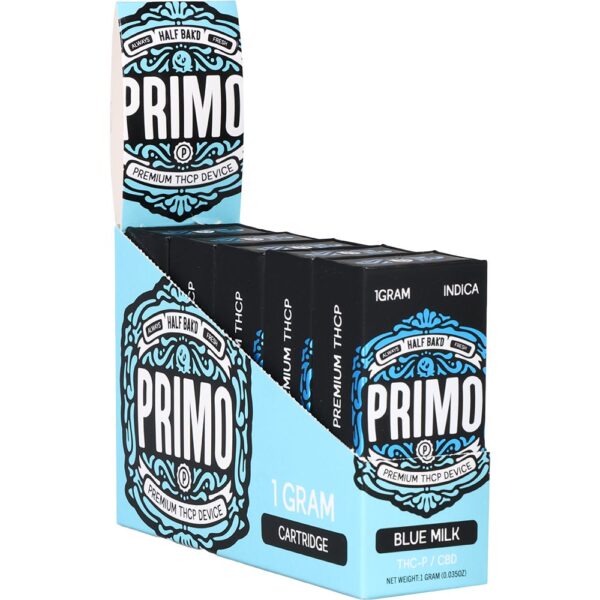 Half Bak'd PRIMO THCP & CBD Cartridge | 1g | 5ct Display - Image 2