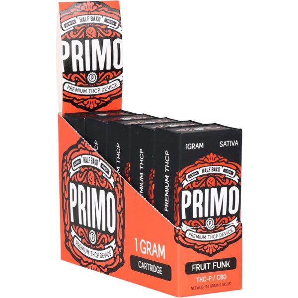 Half Bak'd PRIMO THCP & CBD Cartridge | 1g | 5ct Display - Image 3