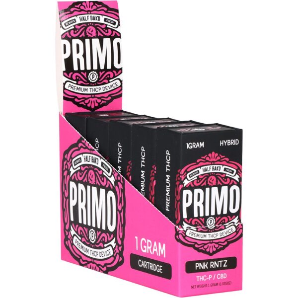 Half Bak'd PRIMO THCP & CBD Cartridge | 1g | 5ct Display - Image 4
