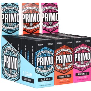 Half Bak'd PRIMO THCP & CBD Cartridge | 1g | 5ct Display