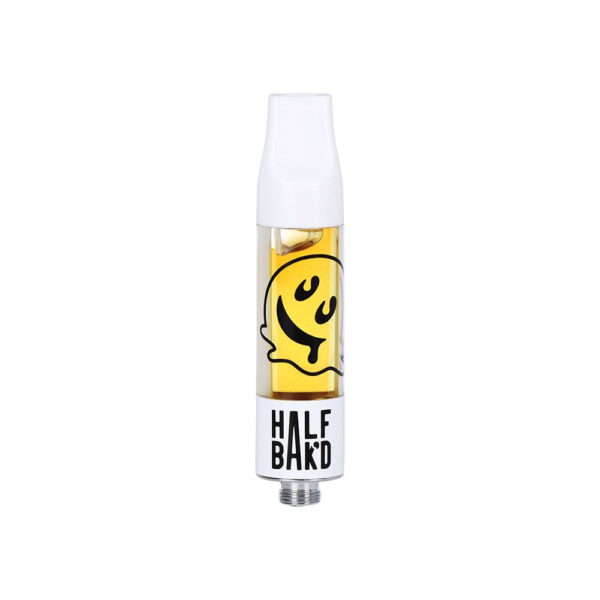 Half Bak'd x Sauce'd Exotix THCA Vape Cartridge | 2g - Image 7