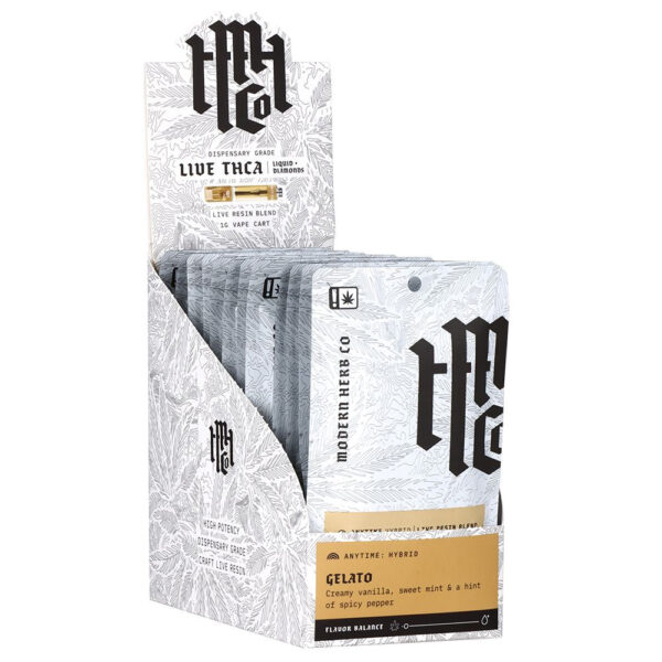 Modern Herb Co Liquid Diamonds THCA Cartridge - 1g | 12CT DISPLAY - Image 2