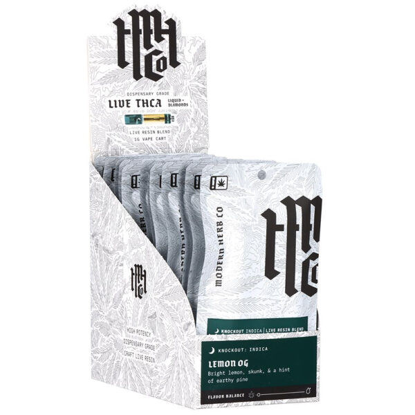 Modern Herb Co Liquid Diamonds THCA Cartridge - 1g | 12CT DISPLAY - Image 4