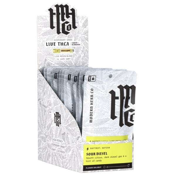Modern Herb Co Liquid Diamonds THCA Cartridge - 1g | 12CT DISPLAY - Image 6