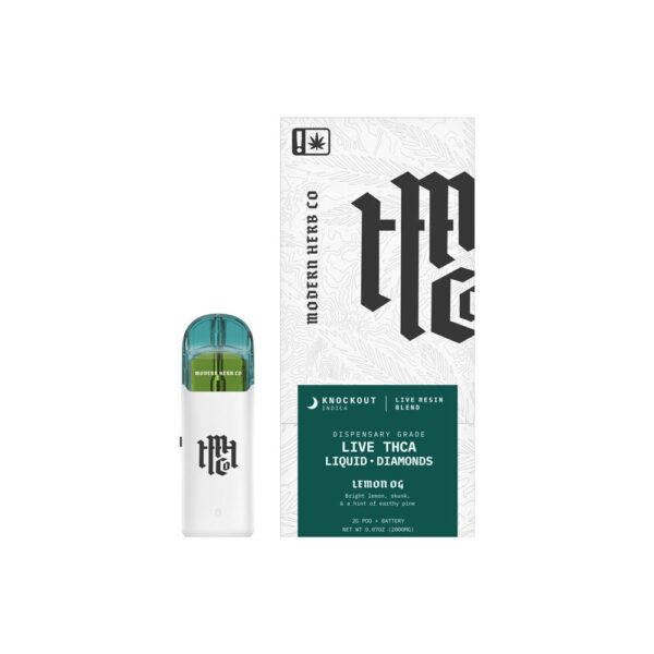 Modern Herb Co Liquid Diamonds THCA Pod Starter Kit - 2g | 6CT DISPLAY - Image 6