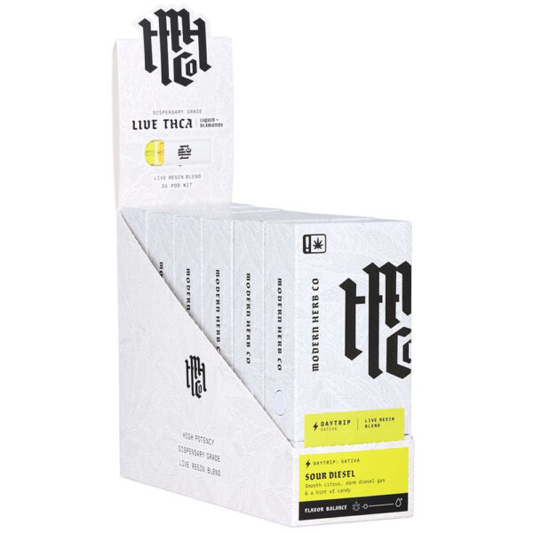 Modern Herb Co Liquid Diamonds THCA Pod Starter Kit - 2g | 6CT DISPLAY - Image 7