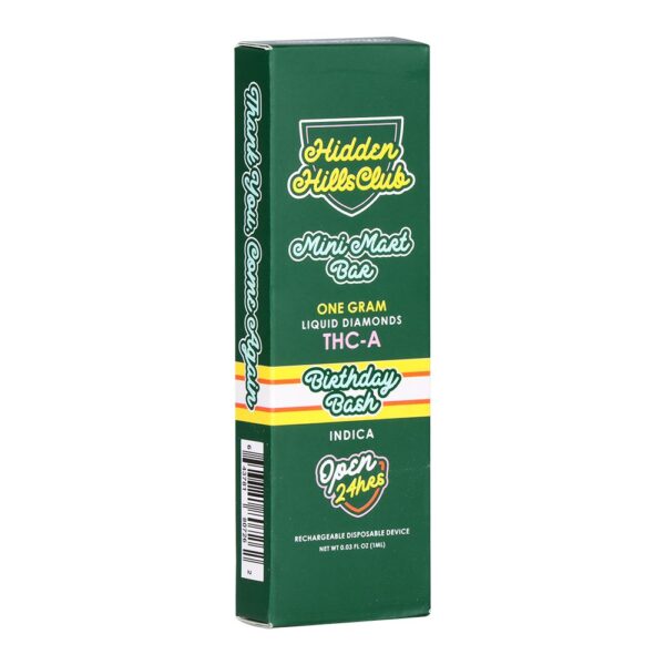 Hidden Hills THCA Mini Mart Disposable Vape | 1g | 5ct Display - Image 8