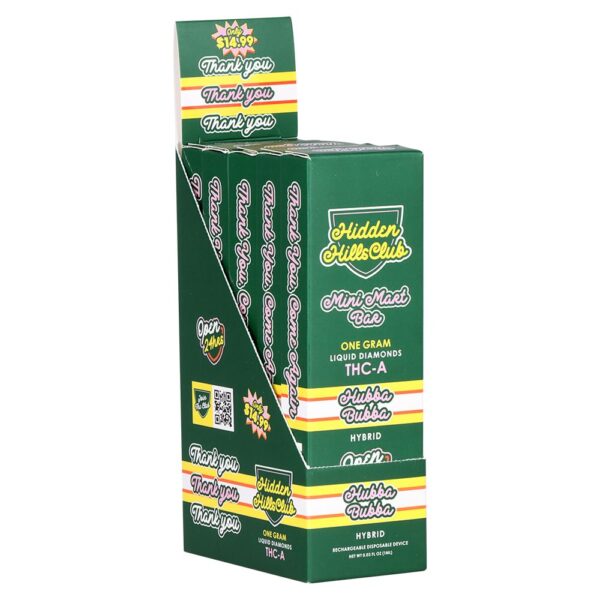 Hidden Hills THCA Mini Mart Disposable Vape | 1g | 5ct Display - Image 3