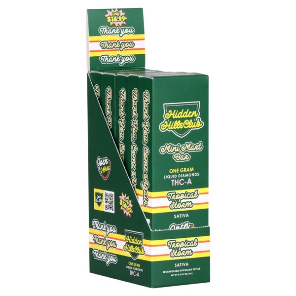 Hidden Hills THCA Mini Mart Disposable Vape | 1g | 5ct Display - Image 5