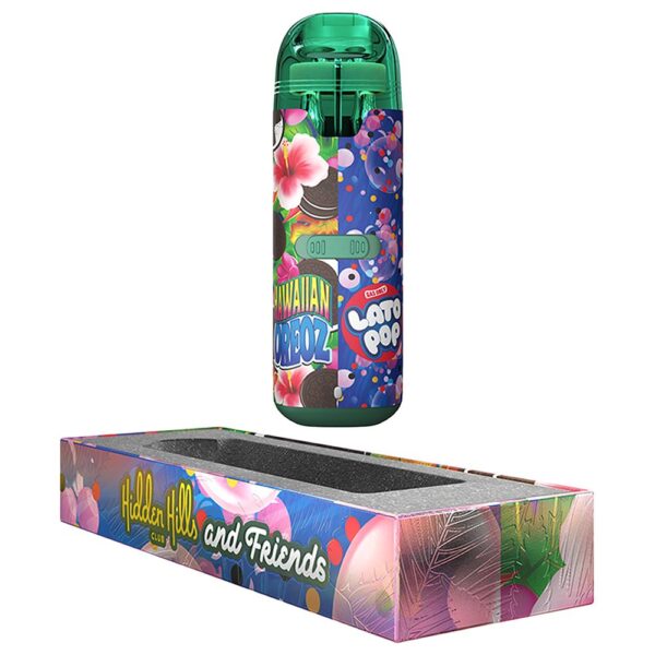 Hidden Hills Dual Device Disposable Vape | BFF Blend | 2g | 5ct Display - Image 6