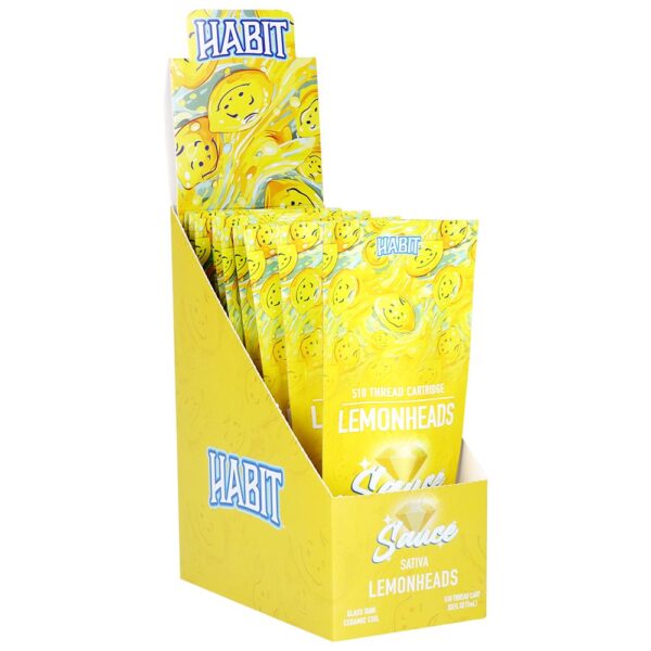 Habit THCA Sauce Ceramic Coil Cartridge | 1g | 10ct Display - Image 7
