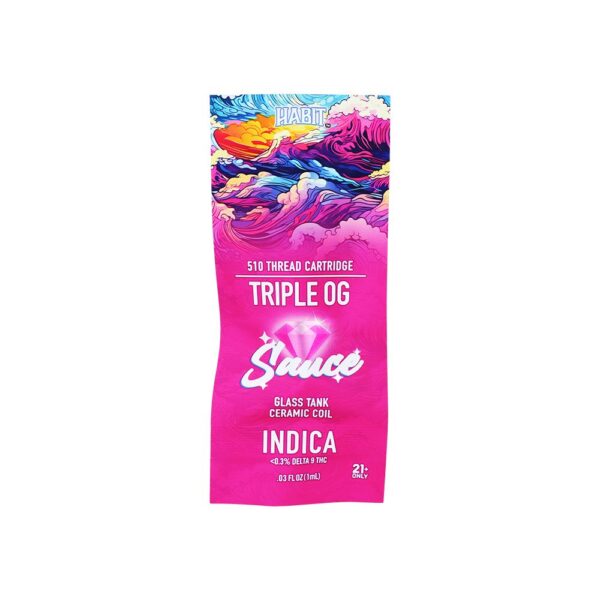 Habit THCA Sauce Ceramic Coil Cartridge | 1g | 10ct Display - Image 10