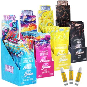 Habit THCA Sauce Ceramic Coil Cartridge | 1g | 10ct Display