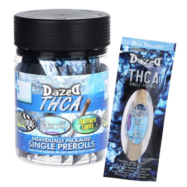 Dazed Icewalkerz THCA Pre-Rolls - .75g / 1pc / Assorted Strains | 25CT JAR