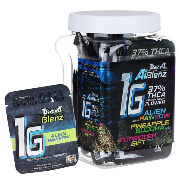 Dazed Ai Blenz THCA Flower - 1g / Assorted Strains | 30CT JAR
