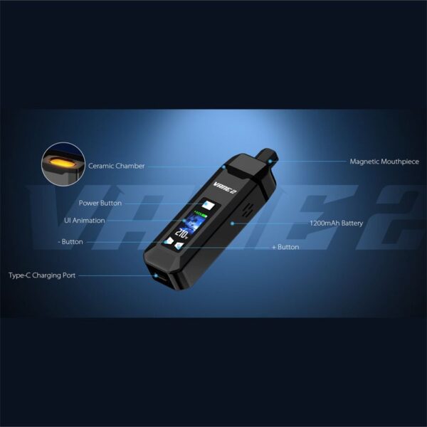 Yocan Vane 2 Dry Herb Vaporizer | 1200mAh - Image 7