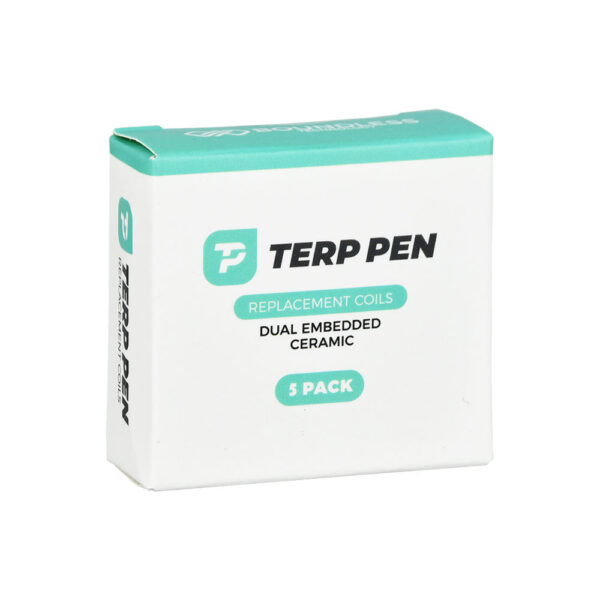 Boundless Terp Pen Dual Ceramic Coil Atomizer - 5pc - Image 2