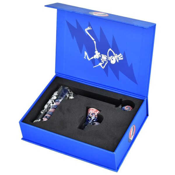 Grateful Dead x Pulsar Wig Wag Hammer Bubbler - 6.25" / 14mm F - Image 3