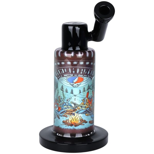 Grateful Dead x Pulsar Inside Print Water Pipe - 8.5" / 14mm F / UFO Jam - Image 2