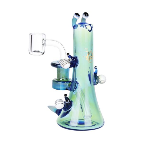 Pulsar Snail Smoochies Glass Dab Rig | 6" | 14mm F - Image 2
