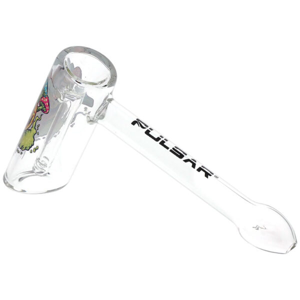 Pulsar Design Series Hammer Glass Bubbler | 8" - Image 4