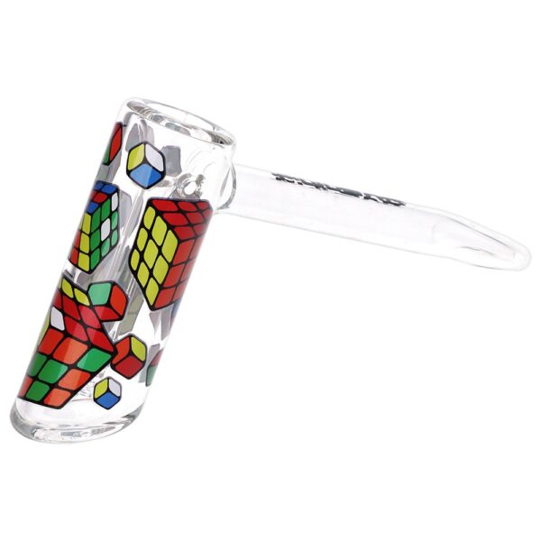 Pulsar Design Series Hammer Glass Bubbler | 8" - Image 7
