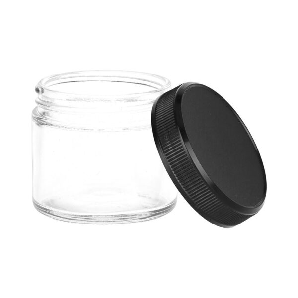 Clear Screw-Top Jar - 1.8" x 2.1"/ Small - Image 2