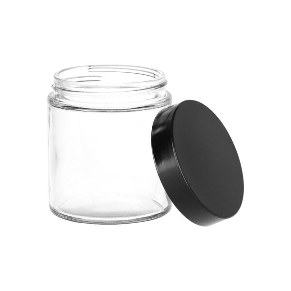 Clear Screw-Top Jar - 2.6" x 2.3"/ Medium - Image 2