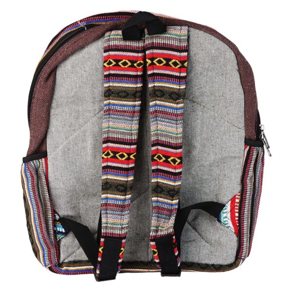 ThreadHeads Tie Dye Patchwork Backpack - 16"x14" - Image 2