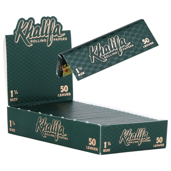 Khalifa Rolling Papers - 50pc / 1 1/4 | 24CT Display