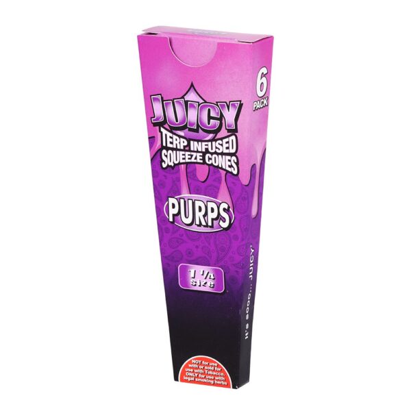 Juicy Terp Infused Squeeze Cones | Purps | 30pk Display - Image 3