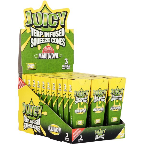 Juicy Terp Infused Squeeze Cones | Maui Wowi | 30pk Display - Image 2