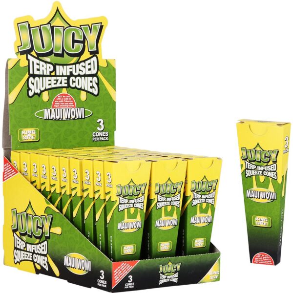 Juicy Terp Infused Squeeze Cones | Maui Wowi | 30pk Display - Image 7