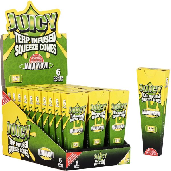 Juicy Terp Infused Squeeze Cones | Maui Wowi | 30pk Display - Image 4