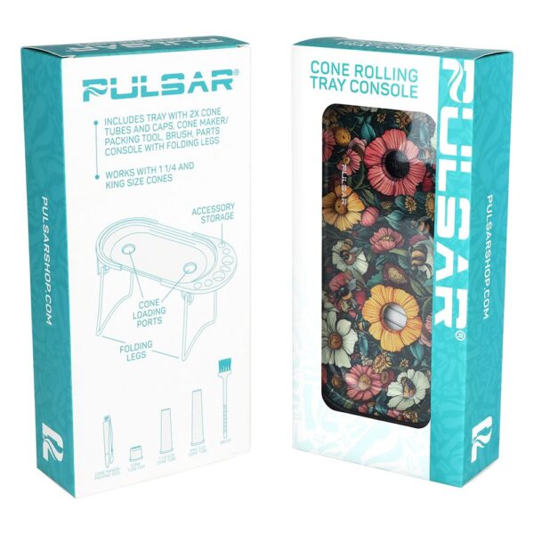 Pulsar Elevated Cone Rolling Tray Console | 9.25"x 4.25" - Image 8