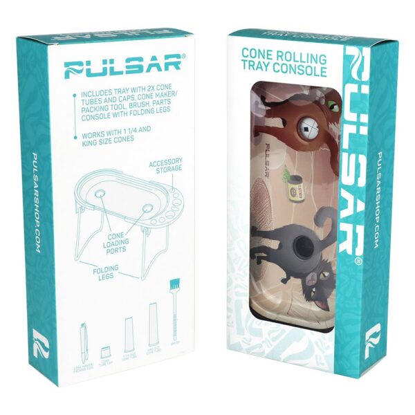 Pulsar Elevated Cone Rolling Tray Console | 9.25"x 4.25" - Image 10