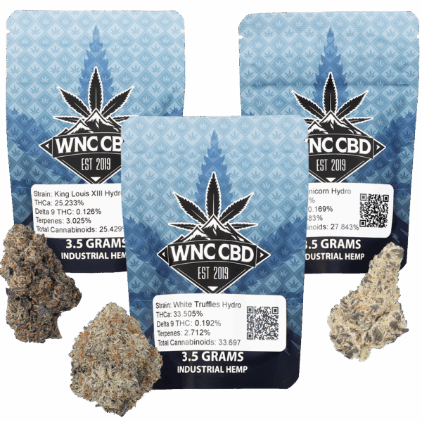 WNC CBD High THCA Indoor Hydro Flower | 3.5g