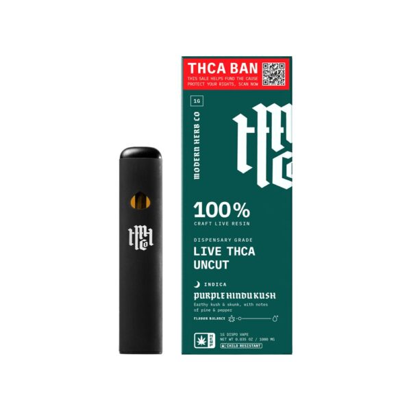 Modern Herb Co SAVE THCA Live Resin Uncut Disposable | 1g - Image 3