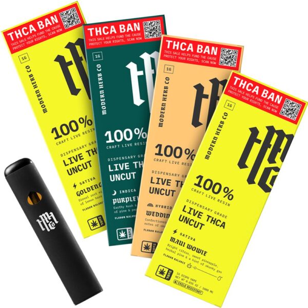 Modern Herb Co SAVE THCA Live Resin Uncut Disposable | 1g - Image 5