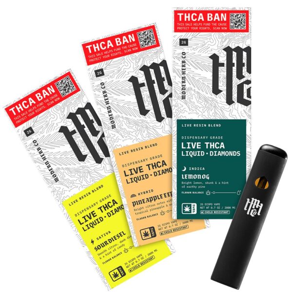 Modern Herb Co SAVE THCA Liquid Diamonds Disposable | 2g - Image 9