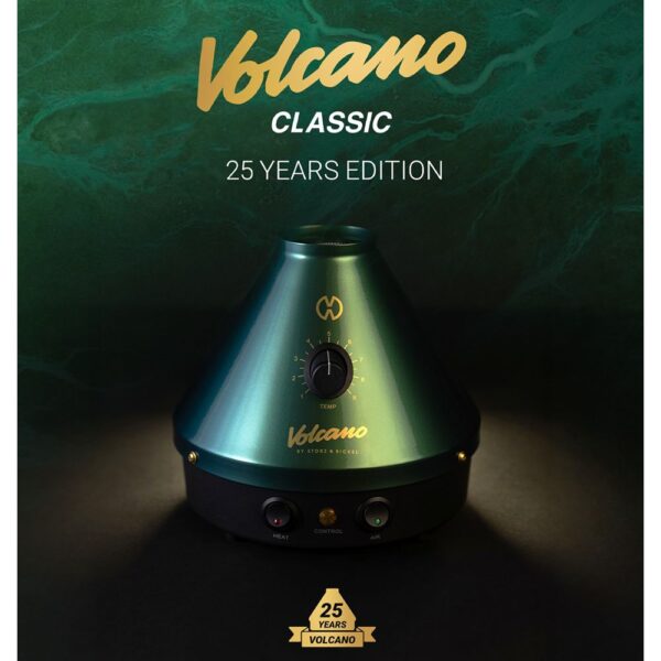 Storz & Bickel Volcano Classic Vaporizer - 25 Year Green & Gold Limited Edition - Image 8